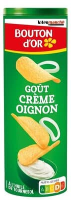 Tuiles saveur crème oignon