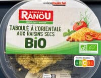 Taboule raisin bio