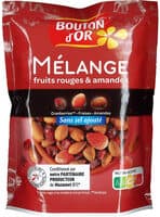Mélange fruits rouges et amandes sans sel ajouté