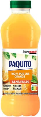 Pj orange sans pulpe pet 1,5l