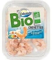 Crevettes BIO décortiquées cuites - 100g
