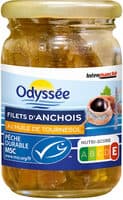 Filets d'anchois à l'huile de tournesol - MSC