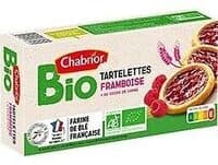 Tartelettes framboise bio