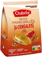 Petits pains grillés aux 6 céréales