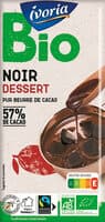 Tablette BIO Dessert Chocolat noir - 200g