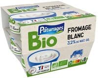 Fromage blanc 3,2% bio 8x100g