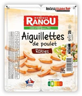 Aiguillettes de poulet Rôties