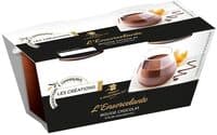 Mousse au chocolat noir premium 2x90g