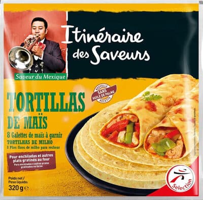 Tortillas de blé et maïs