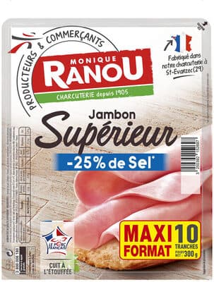 Jambon sup dd tsr csn 10t 300g