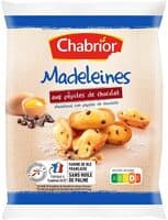 Madeleines torsadées aux pépites de chocolat