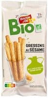Gressins au sésame bio