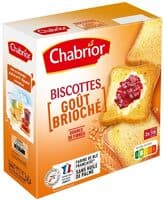 Biscottes goût brioché x36