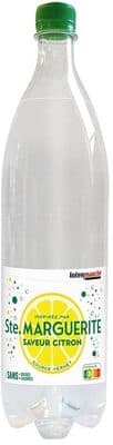 Eau gazeuse aromatisee citron select ste marguerite 1,25l