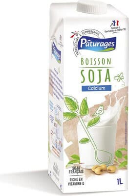 Boisson soja calcium