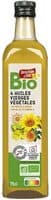 4 huiles végétales biologiques 75cl