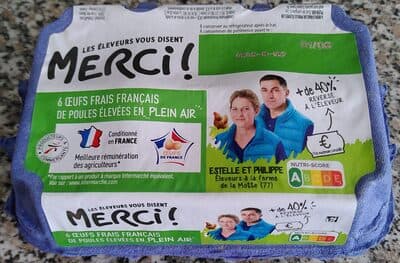 Oeufs frais