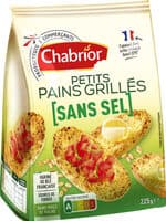 Petits pains grillés sans sel