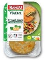 Pavé Panés végétaux Epinards Fromage