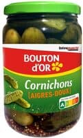 Cornichon AIGRE DOUX BO 360g