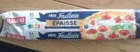 Pate feuilletee epaisse