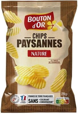 Chips paysannes nature