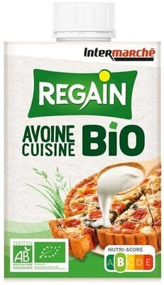 Crème cuisine végétale avoine BIO -20 cL