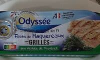 Filets de maquereaux grillés aux herbes de Provence 120g