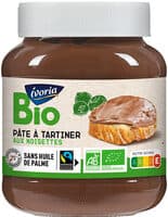 Pâte à tartiner 18.5% Bio - 600g