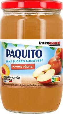 Compote pomme pêche