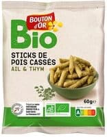 Sticks de pois cassés