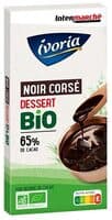Tablette dessert noir corsé