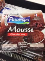 Mousse au chocolat noir 4x60g