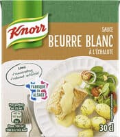 Knorr Sauce Chaude Beurre Blanc à l'Échalote Brique 30cl