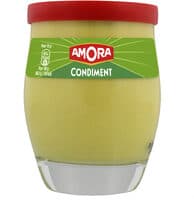 Amora Moutarde Condiment Verre de Table 240g