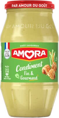 Amora Moutarde Condiment Bocal 430g