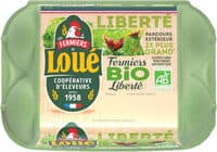 6 oeufs fermiers bio de