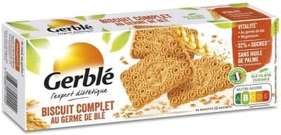 Biscuit complet au germe de blé