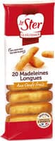 20 madeleines longues aux œufs frais