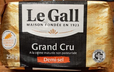 Grand cru a la creme maturée non pasteurisée D