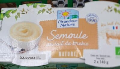 Semoule au lait de brebis - Nature
