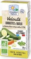 Velouté courgettes & basilic à l'huile d'olive extra