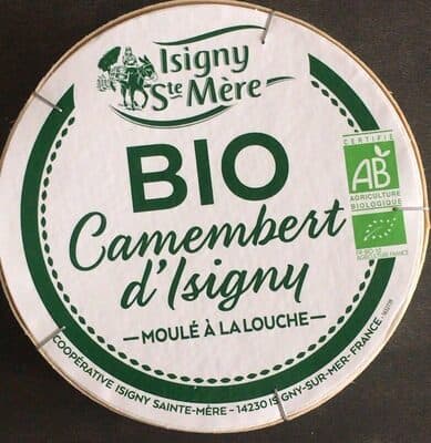 Camembert d'Isigny moulé à la louche Bio (22% MG)