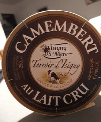 Camembert au lait cru moulé à la louche (22% MG)