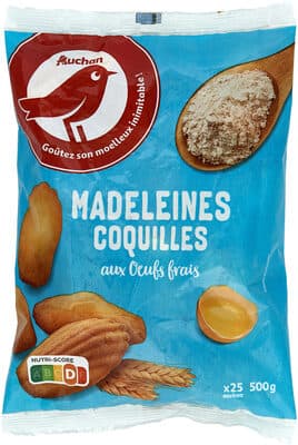 Madeleines coquilles 500 g