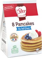 Pancakes au lait frais