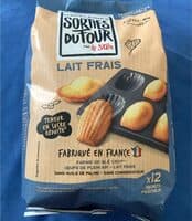 Madeleines sorties du four