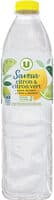 Boisson à base d'eau de source arômatisée citron-citron vert sans sucre 1,5L