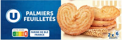 Palmiers feuilletés