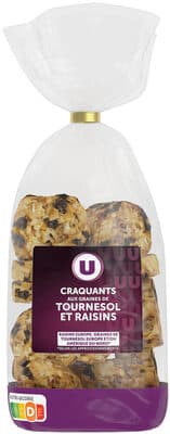 Gâteau Craquants aux céréales paquet de 200g